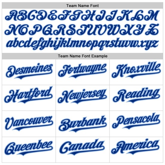 Maillot de baseball personnalisé authentique à rayures bleu royal et blanc délavé Maillot de baseball personnalisé authentique à rayures bleu royal et blanc délavé