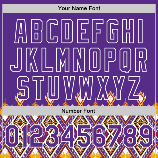Maillot de baseball africain 3D authentique, motif personnalisé violet et blanc, style ethnique traditionnel Maillot de baseball africain 3D authentique, motif personnalisé violet et blanc, style ethnique traditionnel