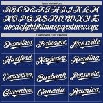 Maillot de baseball 3 formes, couleurs personnalisées Royal Arm, blanc et noir, authentique Maillot de baseball 3 formes, couleurs personnalisées Royal Arm, blanc et noir, authentique