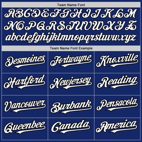 Maillot de baseball 3 formes, couleurs personnalisées Royal Arm, blanc et noir, authentique Maillot de baseball 3 formes, couleurs personnalisées Royal Arm, blanc et noir, authentique