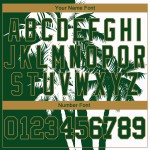 Maillot de baseball authentique Hawaii Coconut, motif arbre personnalisé 3D Maillot de baseball authentique Hawaii Coconut, motif arbre personnalisé 3D