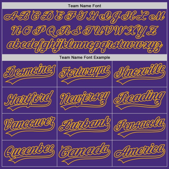 Maillot de baseball à gratter authentique 3D personnalisé motif graffiti violet-or Maillot de baseball à gratter authentique 3D personnalisé motif graffiti violet-or