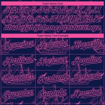 Avec un design personnalisé bleu marine authentique Seagulls rose Jersey 3D motif de navire frégate Baseball Avec un design personnalisé bleu marine authentique Seagulls rose Jersey 3D motif de navire frégate Baseball