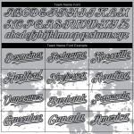 Maillot abstrait authentique noir et blanc motif éclaboussure grunge baseball design gris art personnalisé 3D Maillot abstrait authentique noir et blanc motif éclaboussure grunge baseball design gris art personnalisé 3D