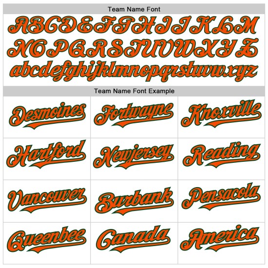 Maillot de baseball orange-vert à rayures fines, authentique, à la mode, dégradé blanc personnalisé Maillot de baseball orange-vert à rayures fines, authentique, à la mode, dégradé blanc personnalisé